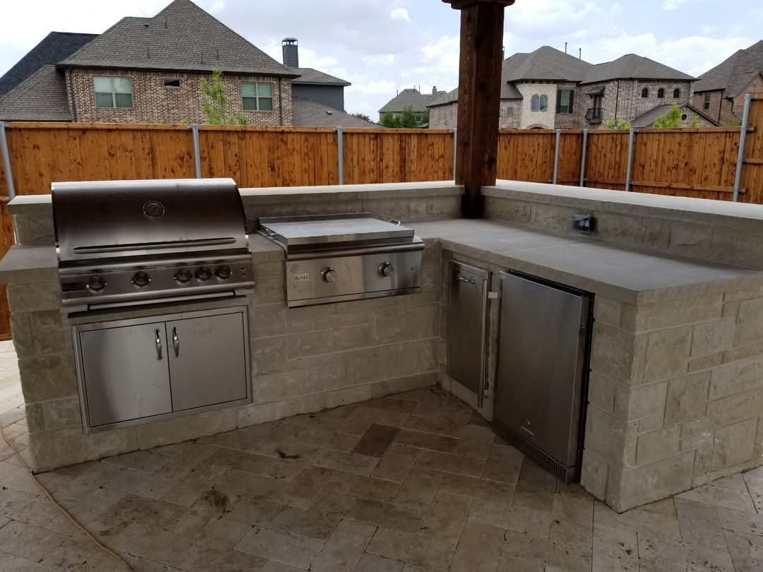 Nova Luxe Construction — active project site in North Texas